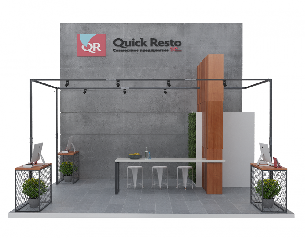 Стенд для компании "Quick Resto"
