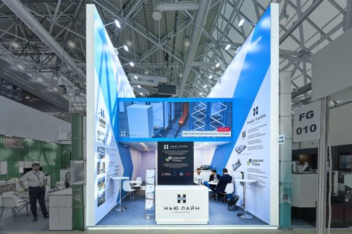 Стенд для компании Нью Лайн Инжиниринг