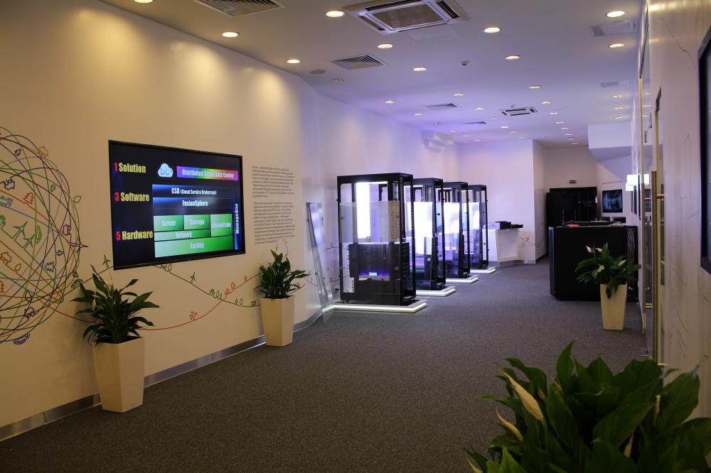 Оформление офиса для компании Huawei Russia