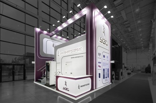 Стенд для компании УРАЛЭНЕРГОСЕРВИС